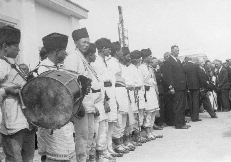 Церемония открытия Полесской ярмарки 15 августа 1938 года