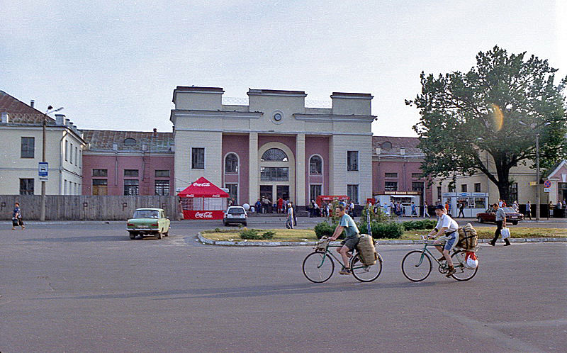 Вокзал в Пинске до реконструкции