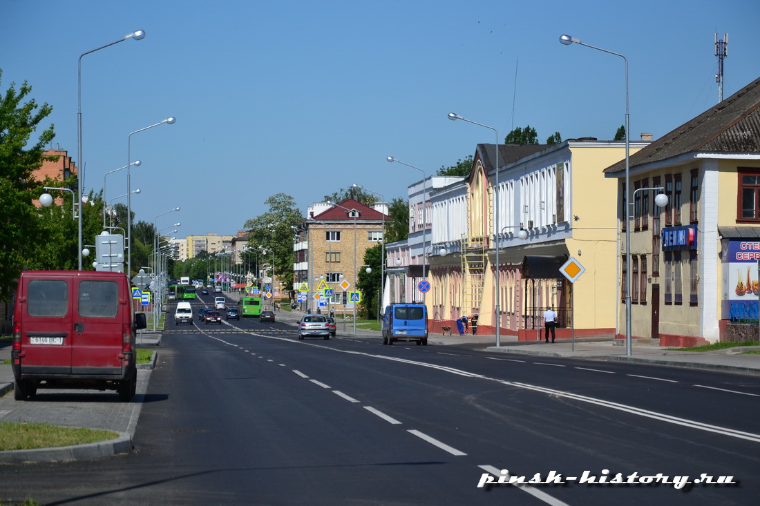 Обновленная улица Брестская