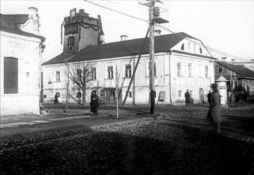 Пожарная каланча в Пинске. 1930-е года